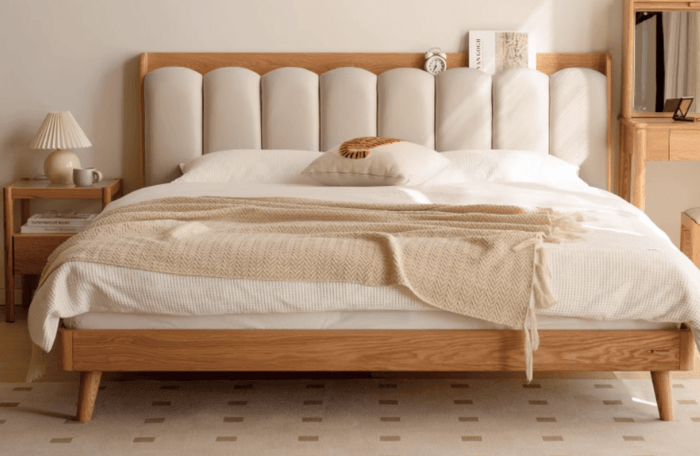Mloda Solid Oak Bed Frame