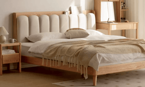 Mloda Solid Oak Bed Frame - Oak Furniture Store & Sofas