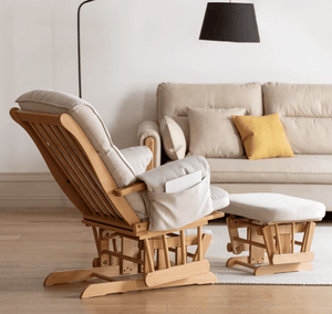 North Lake Solid Beech Rocking Sofa - Oak Furniture Store & Sofas