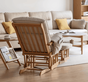 North Lake Solid Beech Rocking Sofa - Oak Furniture Store & Sofas