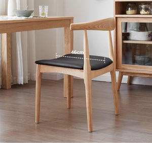 Oscar Natural Solid Ash Dining Chair - Oak Furniture Store & Sofas