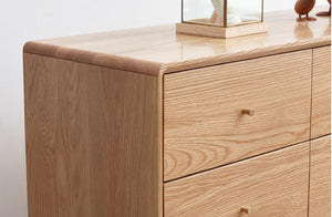 Oslo Natural Solid Oak 3+4 Chest of Drawers (Coming Soon!) - Oak Furniture Store & Sofas