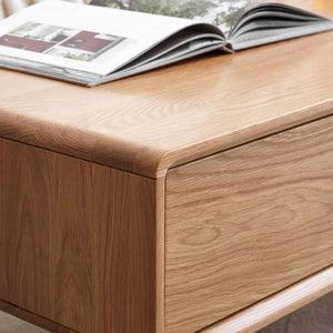 Oslo Natural Solid Oak Coffee Table Design 2 - Oak Furniture Store & Sofas