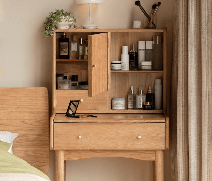 Oslo Natural Solid Oak Dressing Table