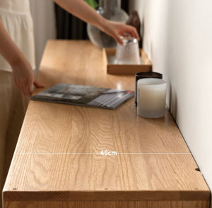 Oslo Natural Solid Oak Medium Sideboard - Oak Furniture Store & Sofas