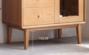 Oslo Natural Solid Oak Small Sideboard (Coming Soon!) - Oak Furniture Store & Sofas