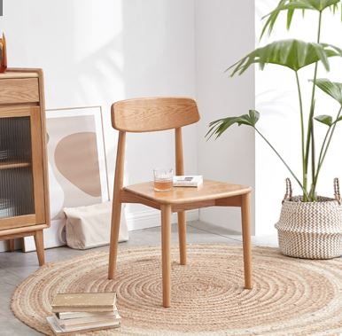 Oslo Oak Dining Chair - Oak Furniture Store & Sofas