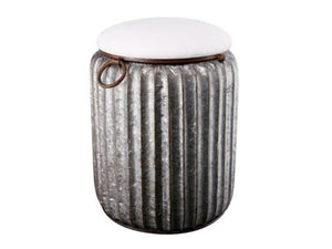 QUINBY STORAGE STOOL - Oak Furniture Store & Sofas