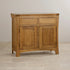 Renwick Rustic Solid Oak Small Sideboard - Oak Furniture Store