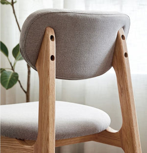 Seattle Natural Solid Oak Dining Chair - Oak Furniture Store & Sofas