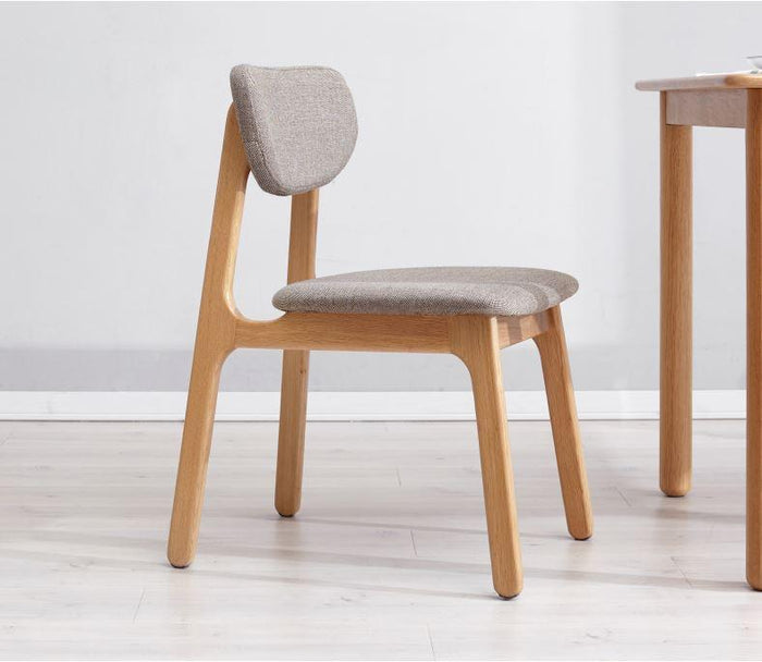 Seattle Natural Solid Oak Dining Chair