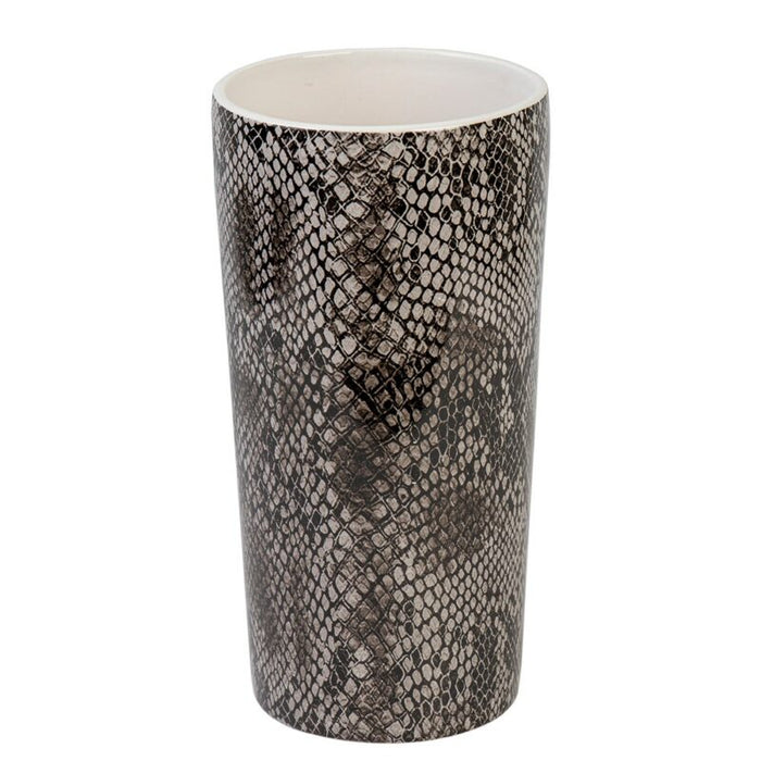 Vase W/ Snake Skin Pattern Lrg KCM215047